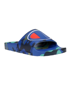 Blue Champion Ipo Men's Slippers | IMGYCO367