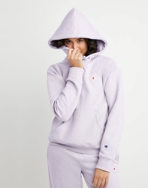 Light Purple Champion Reverse Weave C Logo Women's Sweatpants | ANSVQD971
